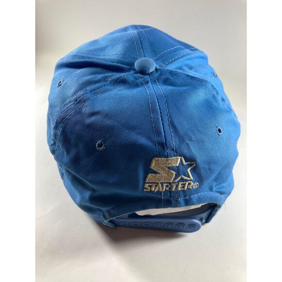 Vintage 1990's Houston Oilers Starter NFL Script Snapback Hat - Picture 6 of 8